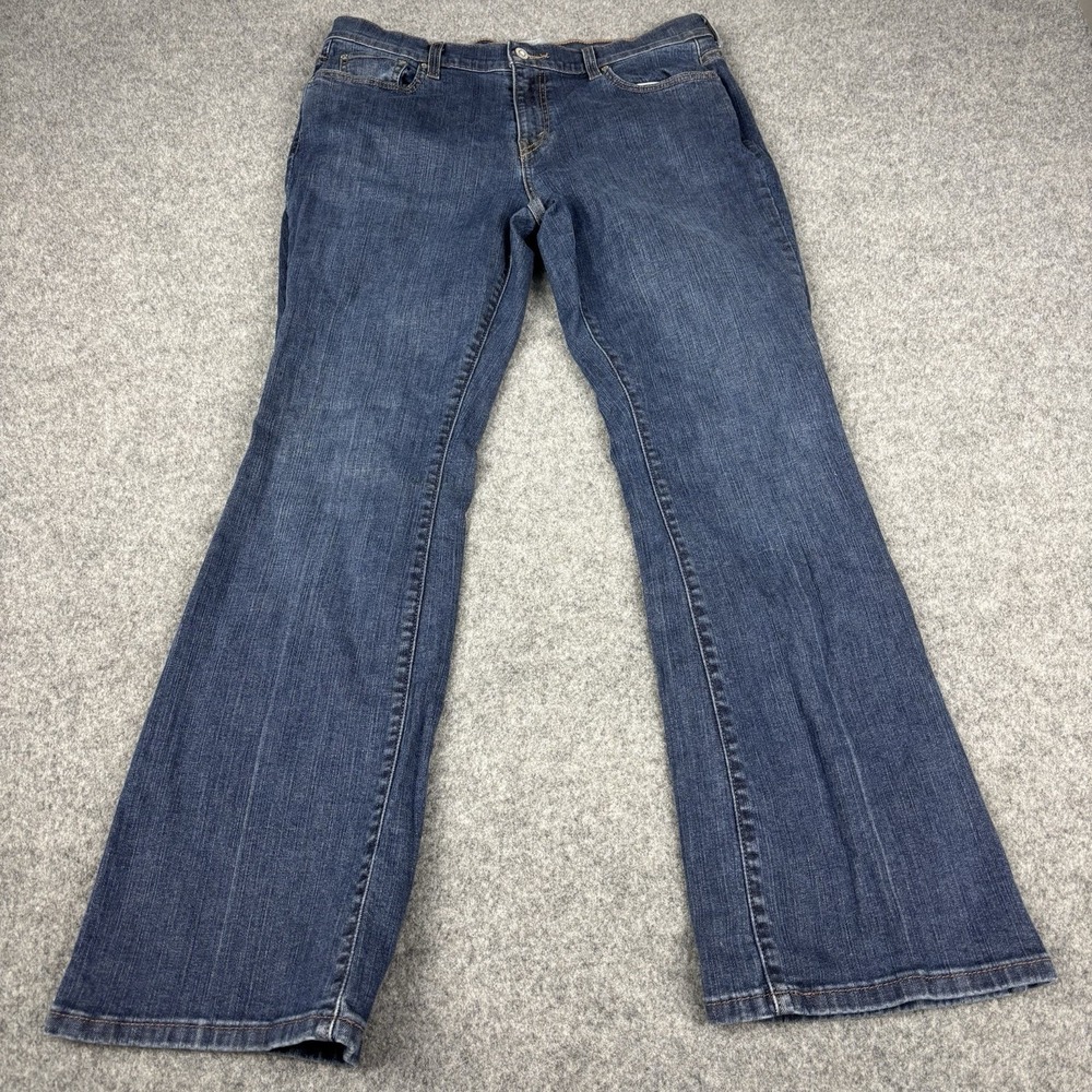 Levi's 515 Jeans Womens 14 Medium Bootcut Y2K‎ 34x31 Medium Wash Blue Denim EUC